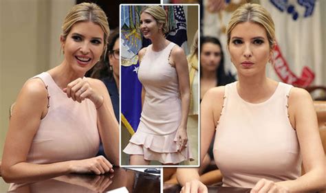 Ivanka Trump showed MUCH more than planned after。